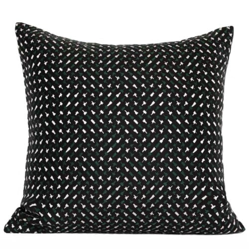 غطاء وساده اسود