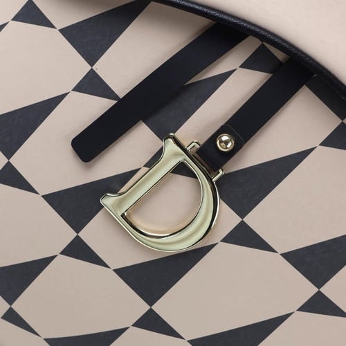 غطاء وساده بيج و اسود