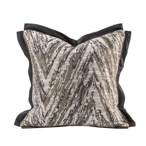 غطاء وسادة انيق رمادي