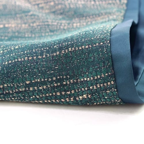 غطاء وسادة اخضر وازرق