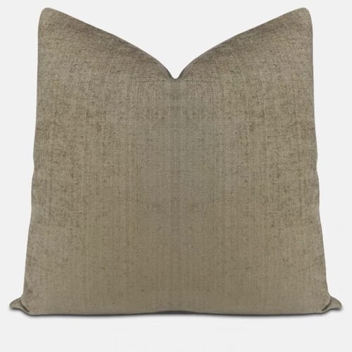 غطاء خدادية ذهبي داكن ورمادي بتصميم متداخل أنيق |...