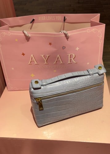 Blue crock Bag
