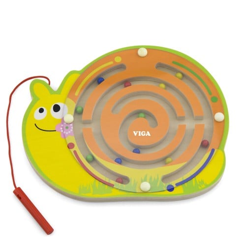 لعبة المسارات والتتبع - الحلزون