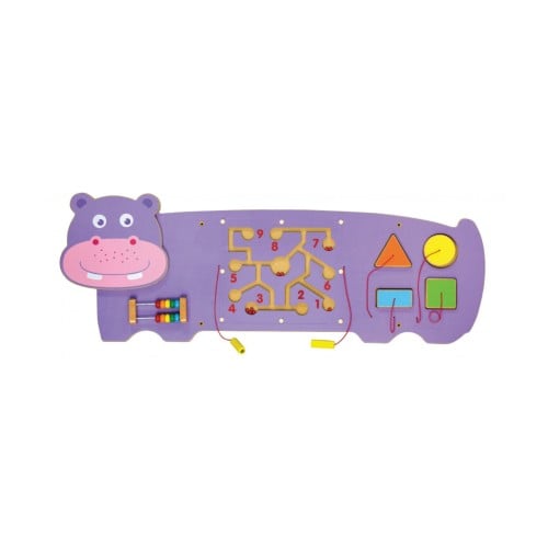 ألعاب جدارية - فرس النهر