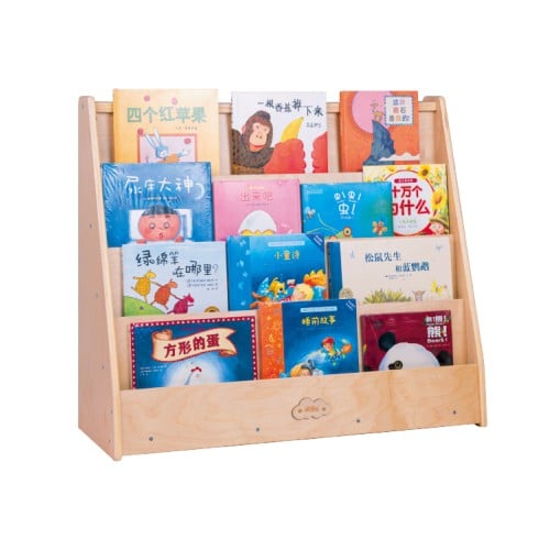مكتبة كتب - وجه واحد