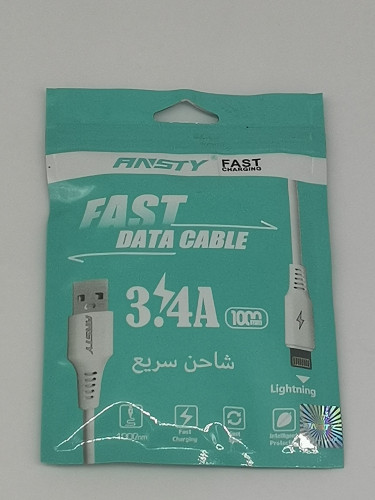 شاحن ايفون 1 متر ANDTY FAST charger