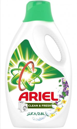 منظف سائل جل قوي كلين اند فريش من اريل، 2.8 لتر