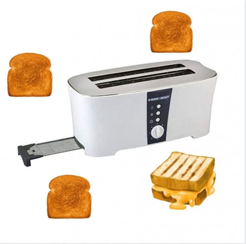 سخان الخبز بلاك انديكر 350واط