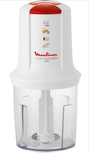 مفرمة مولينكس مالتي مولينيت - AT711161، ابيض