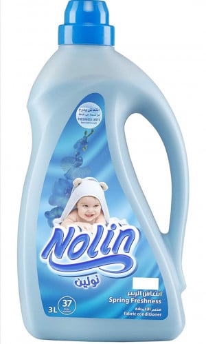 نولين منعم الاقمشة برائحة نضارة الربيع، - 3 لتر