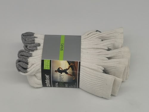 جوارب رجاليه قطن 5 أزواج ابيض