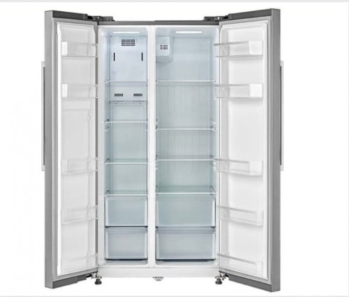 ثلاجه دولابي يوجين 22 قدم تبريد بخار ستيل