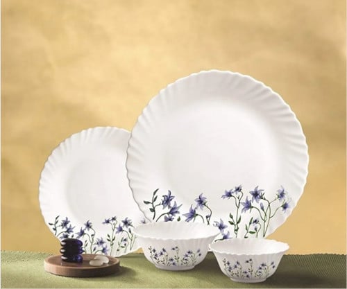 طقم صحون عشاء مكون من 12 قطعه صناعه هندي