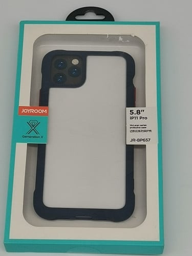 كفر جوال ايفون 11برو اللون ازرق