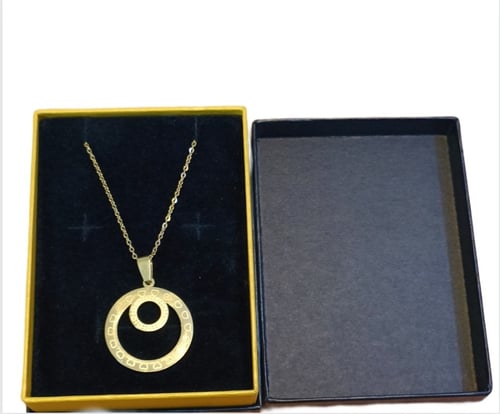 سلس اللون ذهبي بشكل دائري