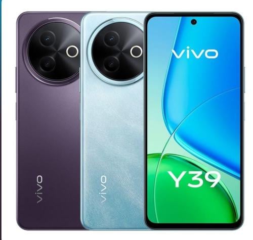 جوال فيفو Y39 بألوان مختلفة 256قيقا رام 8قيقا