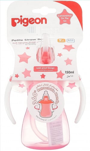 زجاجة رضاعة بيتيت بقشة وقابلة للتعليق من بيجون 261...