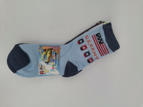 جوارب 3 أزواج من 6سنوات إلى 8سنوات