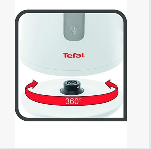 غلاية كهربائية تيفال سعة 1.7 لتر من البلاستيك - ال...