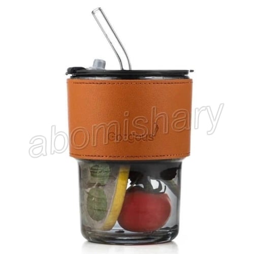 كوب زجاجي للقهوة و المشروبات الباردة