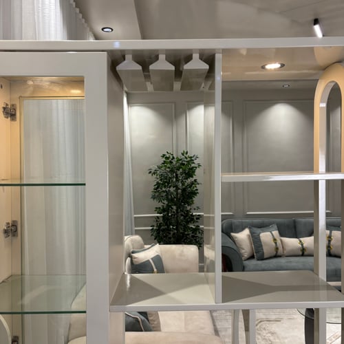 خزانة متعددة الاستخدامات &بارتيشن ارت قوريني(وايت