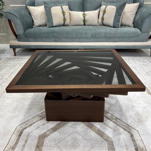 طاولة قهوة مربعة طاولة ماجيك فورس