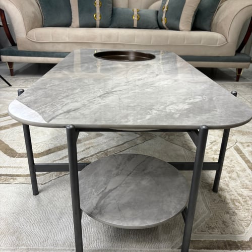 طاولة قهوة مستطيلة ونتر كلود