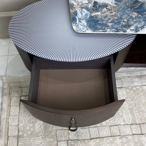 طقم طاولة تلفزيون وطاولة قهوة بلوفيرس