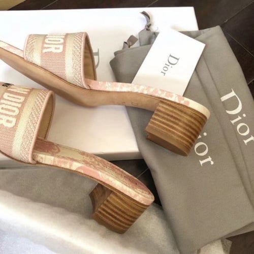 D Women's Dway Mule 5cm pink