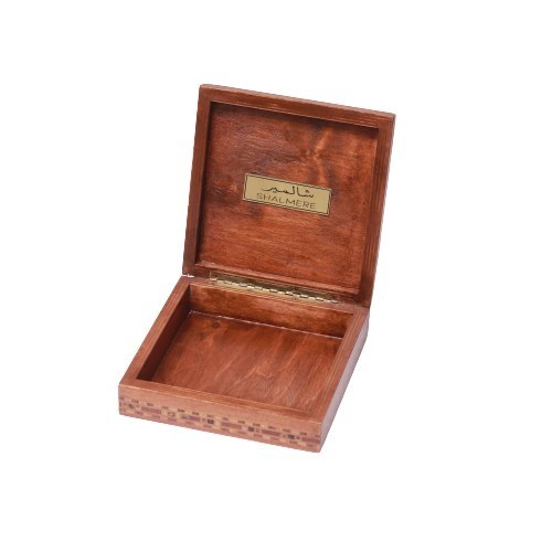 صندوق خشب مربع