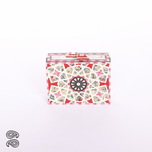 حقيبة الصدف والاكريلك