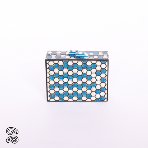 حقيبة الصدف الطبيعي والاكريلك