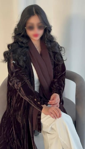 N43 مخمل مكسر - بني -