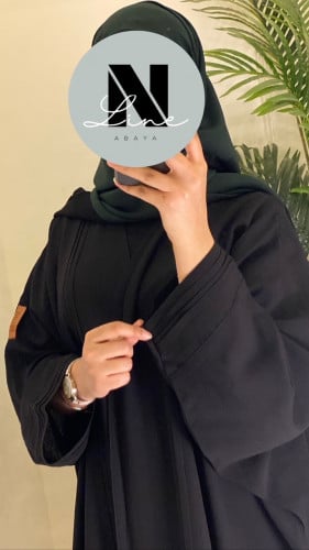 N12 عباية نص فراشة - موديل كم