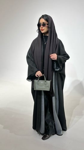 N31-نص بشت -جوخ (بني غامق)