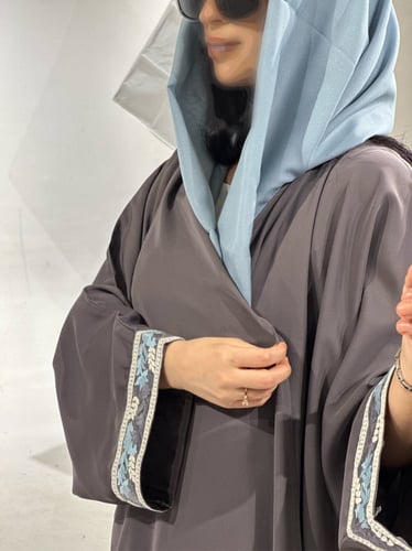 N25 - نص بشت بلاك بيري (رمادي)