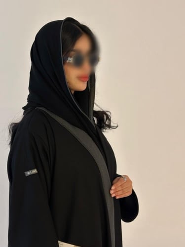 N44 - عباية رسمية - اسود