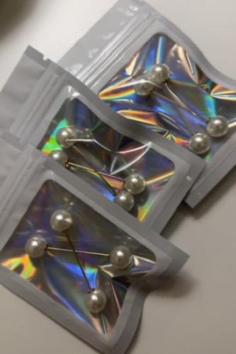 دبوس لؤلؤ - قطعتين