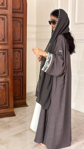 N25 - نص بشت بلاك بيري (رمادي)