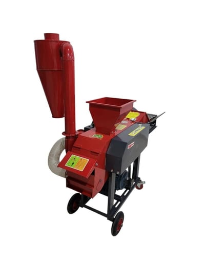 جاروشة جراشة اعلاف ام عابس مع سايكلون كهرباء 5.5 ح...