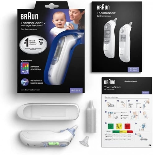 جهاز قياس الحرارة من الاذن براون7