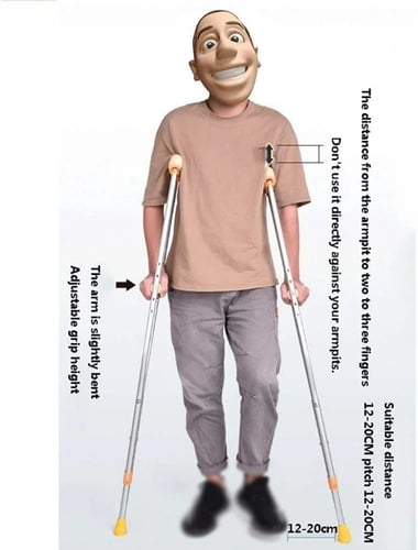 عكاز تحت الابط