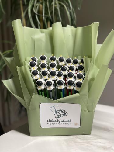 باقة أقلام رصاص و برايــه ٢٤ حبه