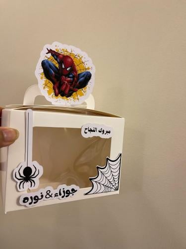 بوكس هدايا ثيم (ستيتش وسبايدر مان) 32 حبه