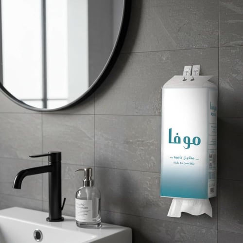 عرض 10 عبوات من مناديل موفا العملاقة 1800 منديل خم...