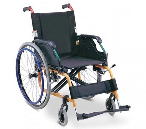 كرسي متحرك ألومنيوم DY01980LA مقاس 46