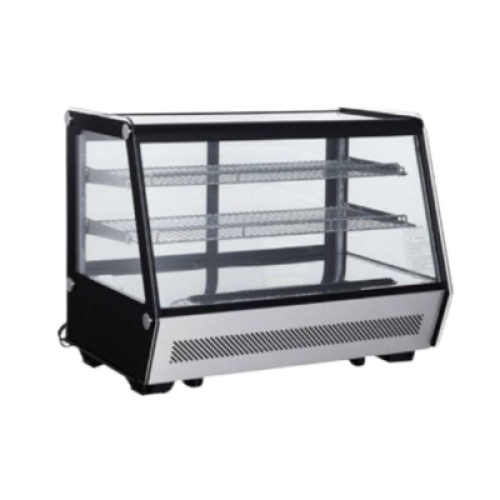 ثلاجة عرض حلويات على الطاولة - 90 CM مع إضاءة LED...