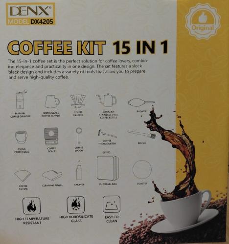 حقيبة أدوات قهوة مختصة 12 قطعة V60