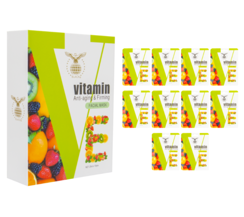 بلاك قناع الوجه فيتامين اي (باكيت 10 حبات)