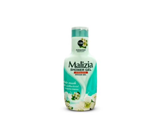 شور جل ماليزيا 1000 مل بالمسك الأبيض